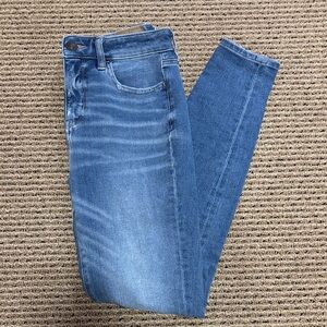 American Eagle Blue Denim High Rise Jegging